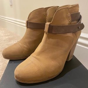 Rag and bone Harrow bootie brown tan size 38